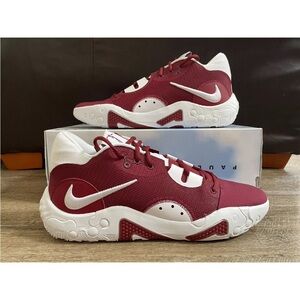 Nike PG 6 TB Promo Basketball Shoes Team Red White Men’s Sz 15 DX6654-601